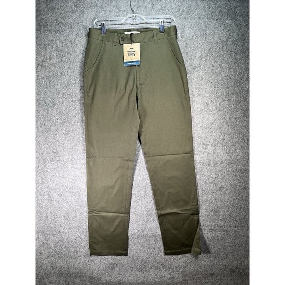 TILLY Other - Tilley Wanderer Halifax Pants Wanderer‎ Collection Olive Size 30 NWT